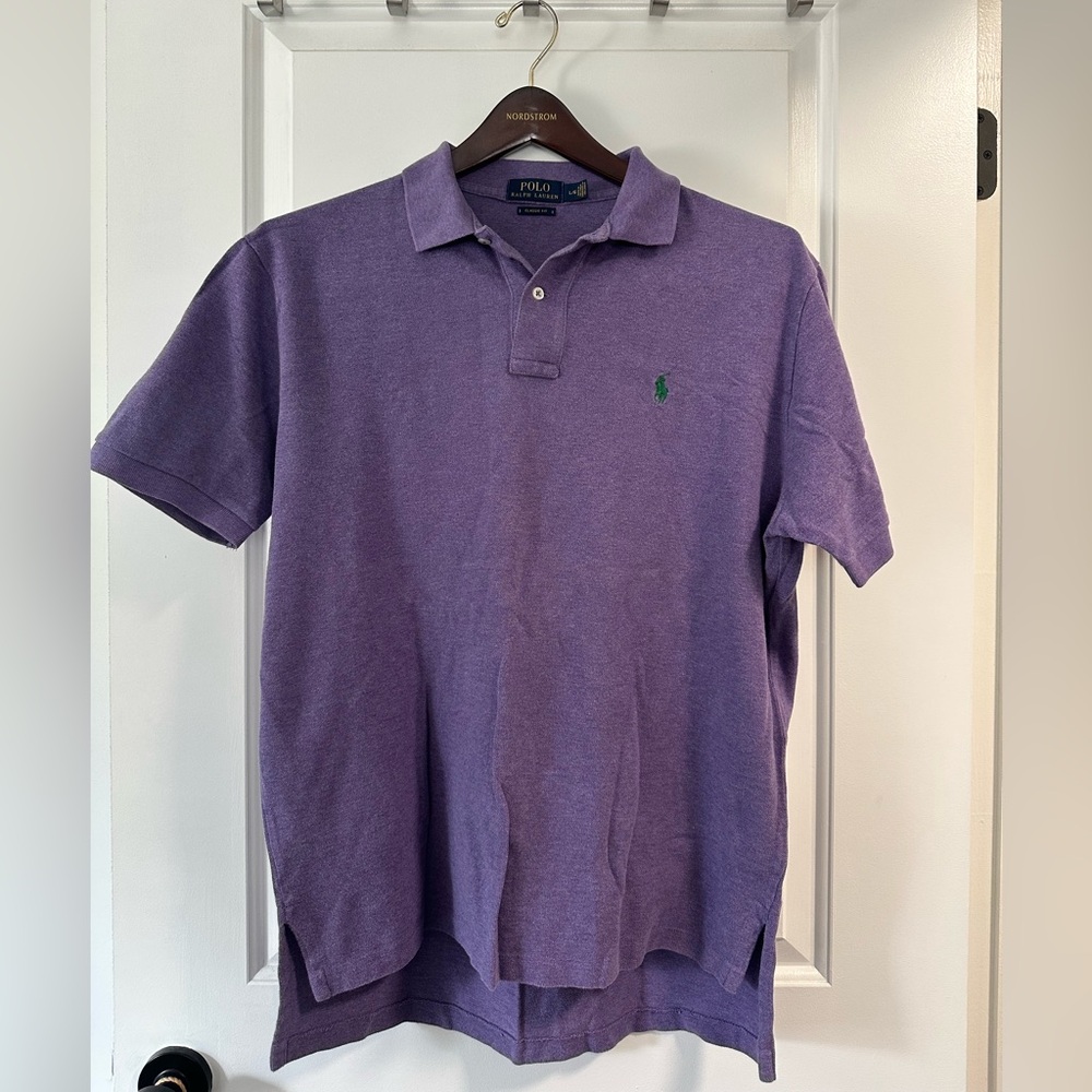 Polo by Ralph Lauren Purple Men's Shirt Large